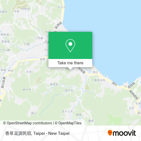 香草花源民宿地圖
