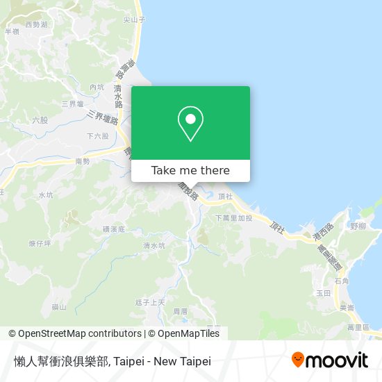 懶人幫衝浪俱樂部 map