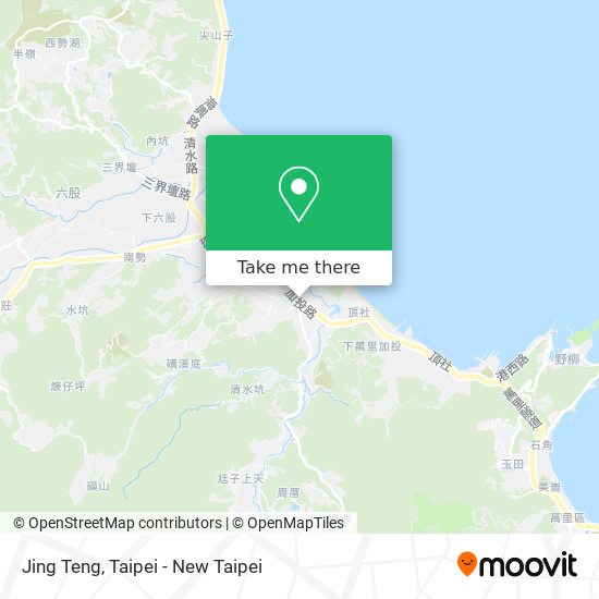 Jing Teng map