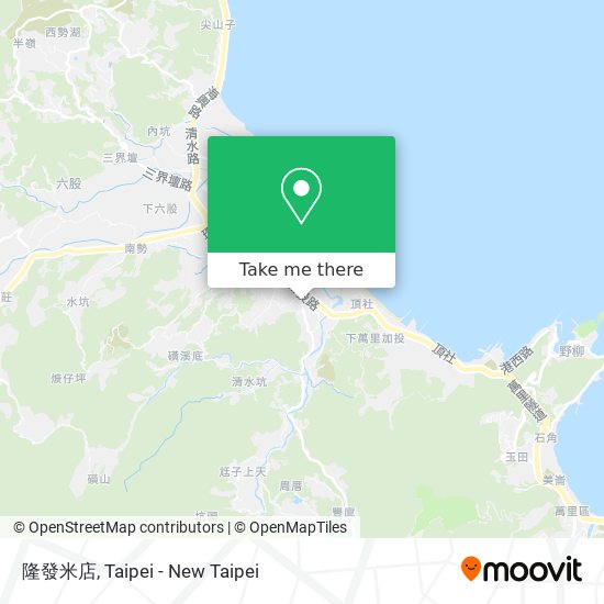 隆發米店 map