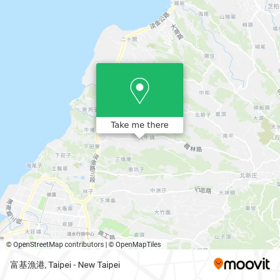 富基漁港 map