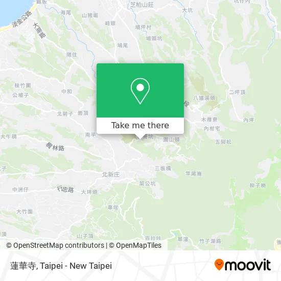 蓮華寺地圖
