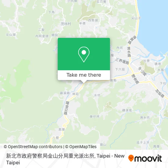 新北市政府警察局金山分局重光派出所 map
