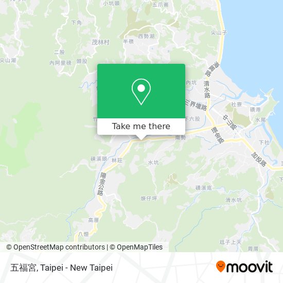 五福宮 map