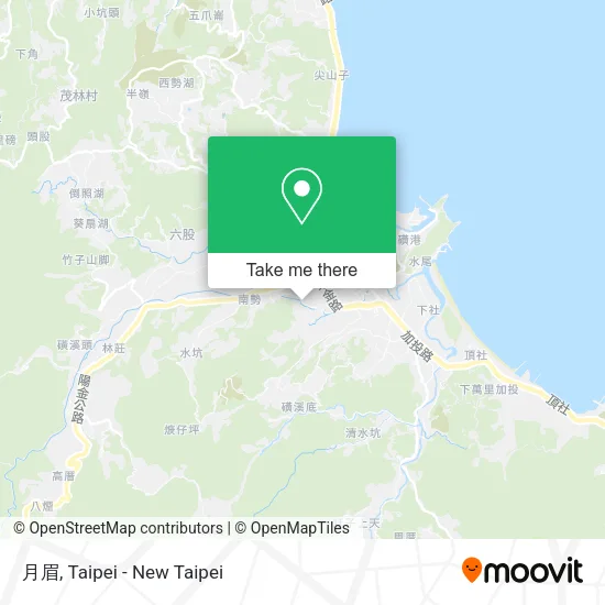 月眉 map