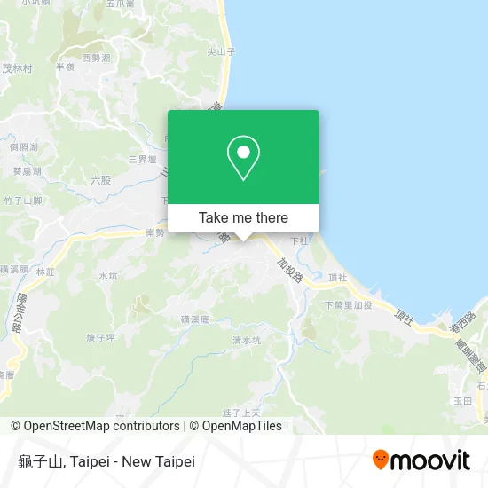 龜子山地圖