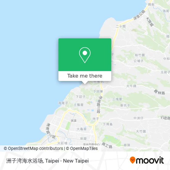 洲子湾海水浴场 map