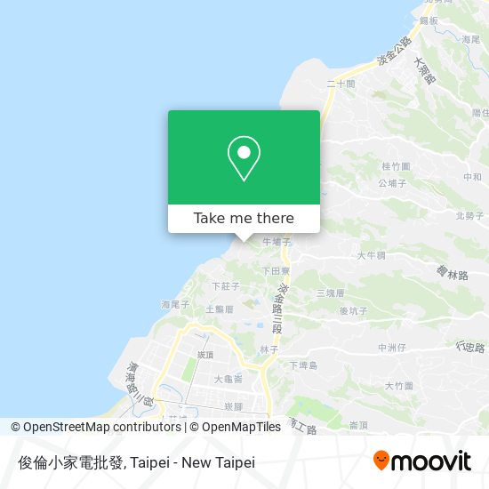 俊倫小家電批發 map