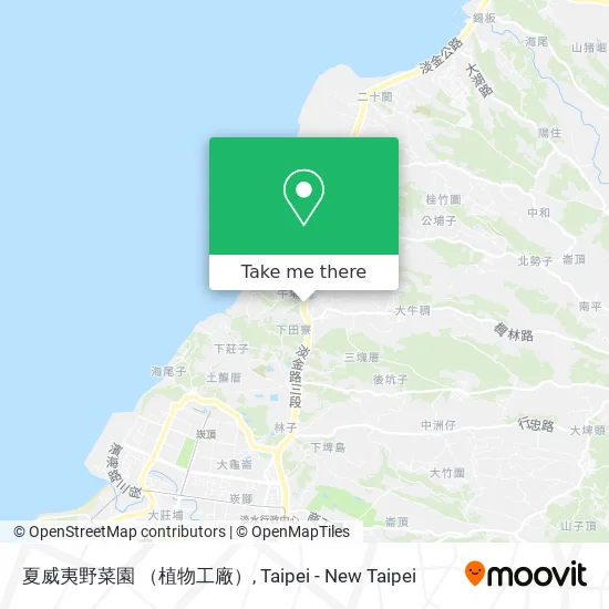 夏威夷野菜園 （植物工廠） map