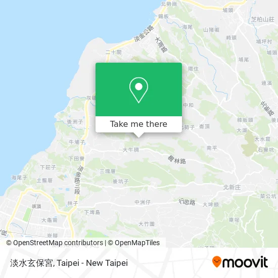淡水玄保宮 map
