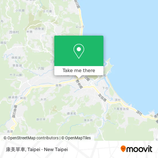 康美單車 map