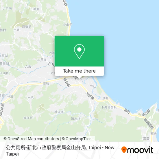 公共廁所-新北市政府警察局金山分局 map