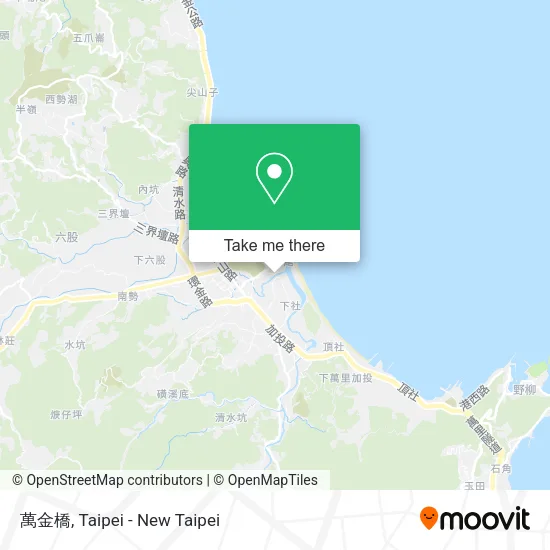 萬金橋 map