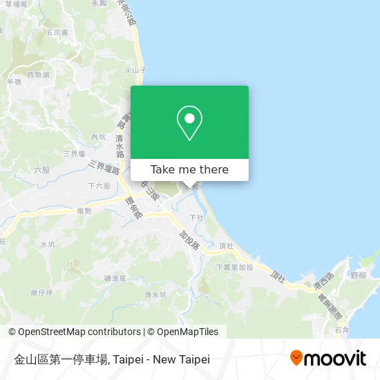 金山區第一停車場 map