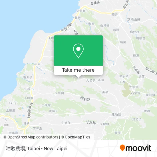 咕啾農場 map