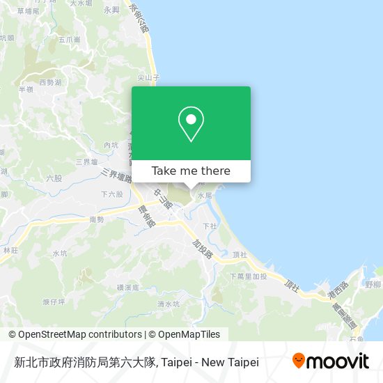 新北市政府消防局第六大隊 map