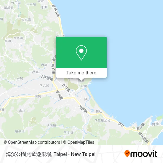 海濱公園兒童遊樂場地圖
