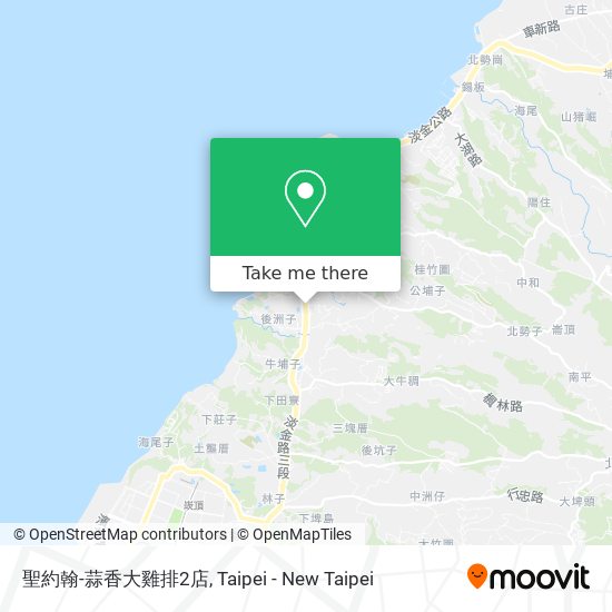聖約翰-蒜香大雞排2店 map