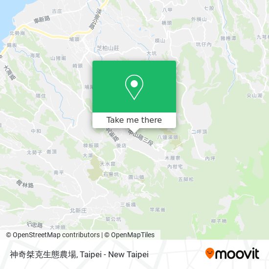 神奇桀克生態農場 map