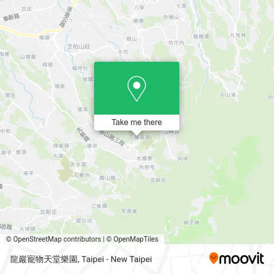 龍巖寵物天堂樂園地圖