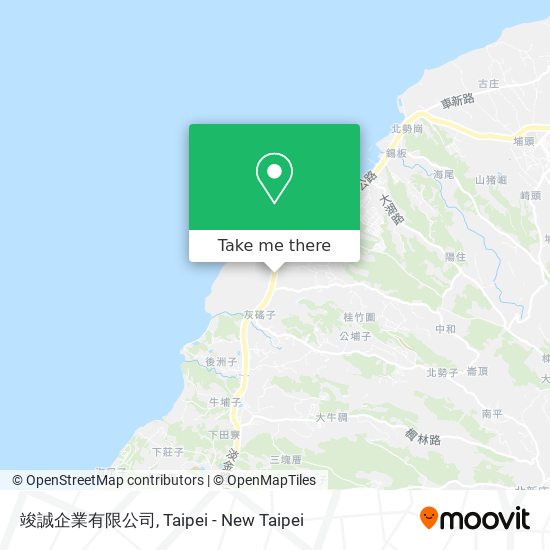 竣誠企業有限公司 map