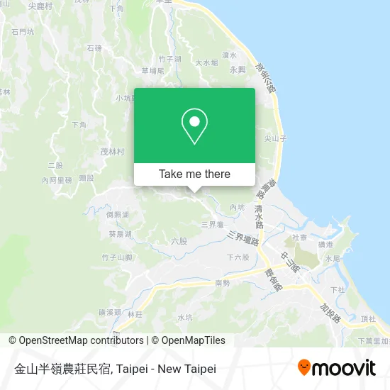 金山半嶺農莊民宿 map