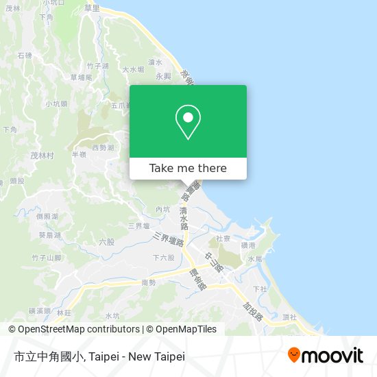 市立中角國小 map
