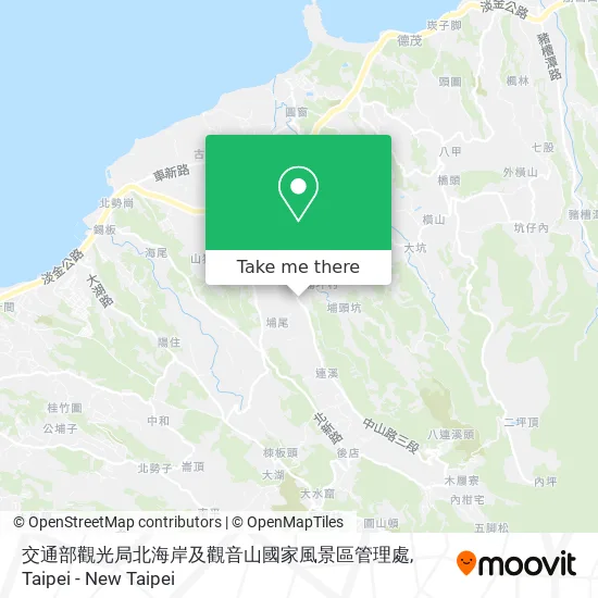 交通部觀光局北海岸及觀音山國家風景區管理處 map