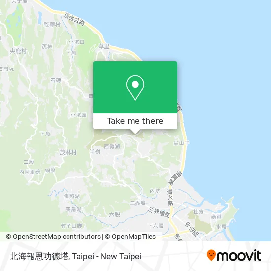 北海報恩功德塔 map