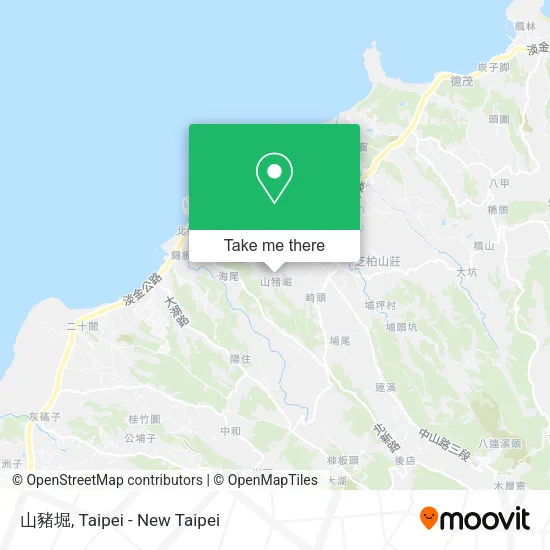 山豬堀 map