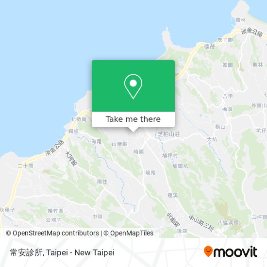 常安診所 map