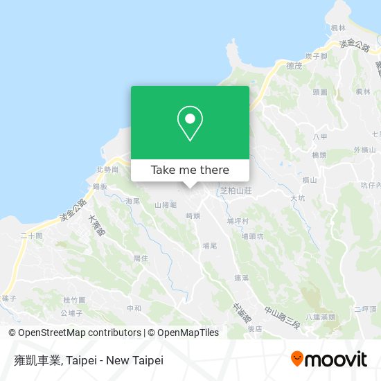 雍凱車業 map