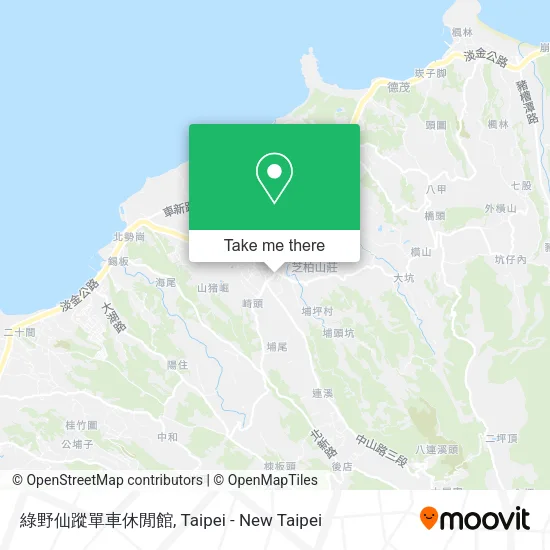 綠野仙蹤單車休閒館地圖