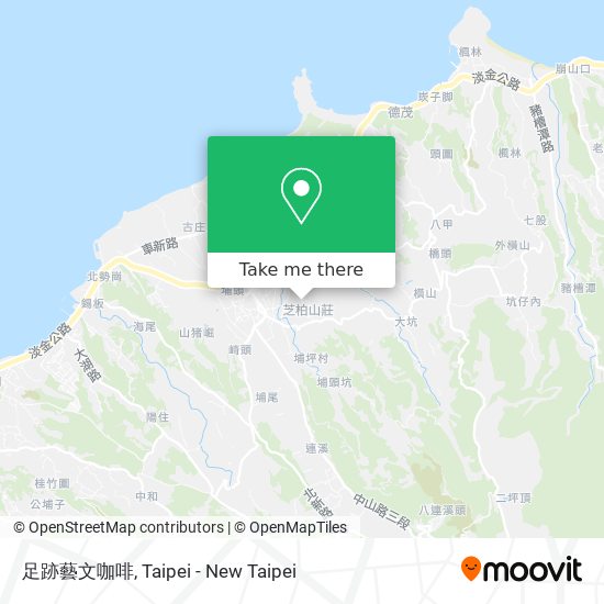 足跡藝文咖啡 map