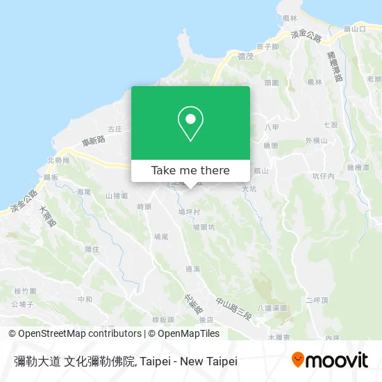 彌勒大道 文化彌勒佛院 map