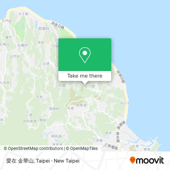 愛在 金華山 map