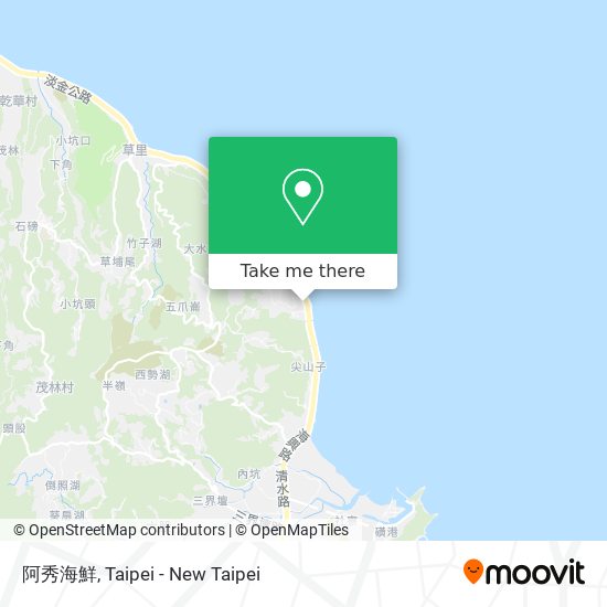 阿秀海鮮 map