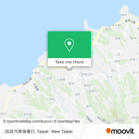 煌昌汽車保養行 map