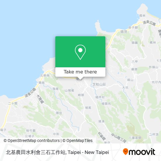 北基農田水利會三石工作站地圖