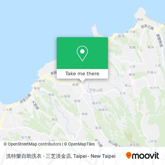 洗特樂自助洗衣 - 三芝淡金店 map