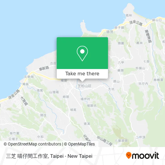 三芝 喵仔間工作室地圖