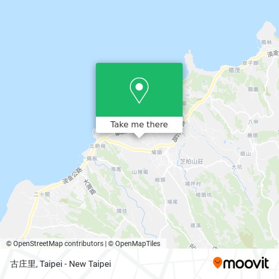 古庄里 map