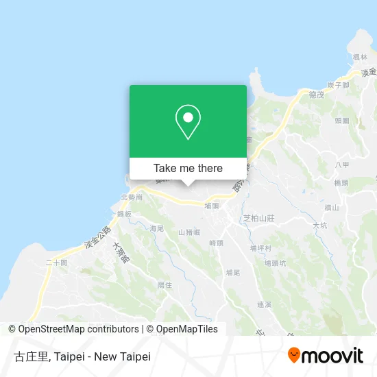 古庄里 map