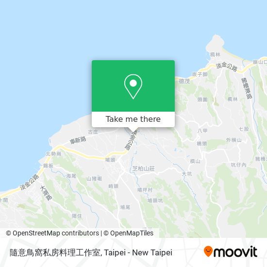 隨意鳥窩私房料理工作室 map