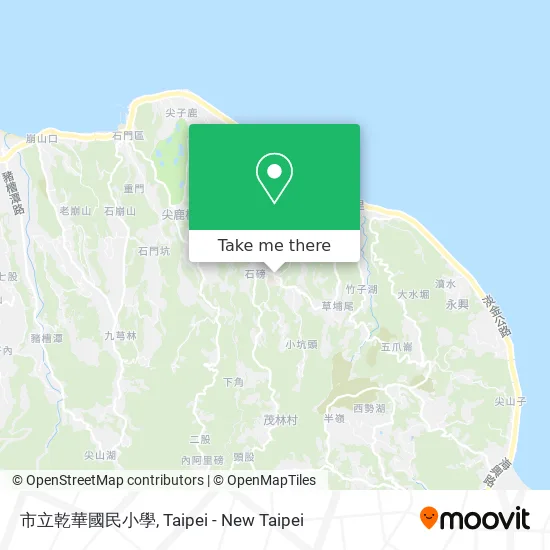 市立乾華國民小學地圖