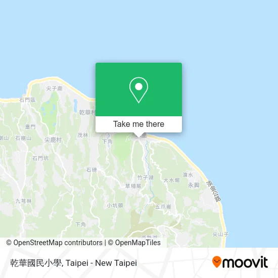 乾華國民小學地圖