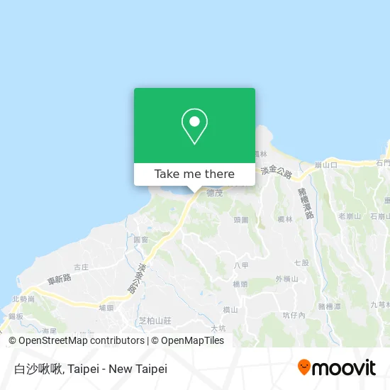 白沙啾啾 map