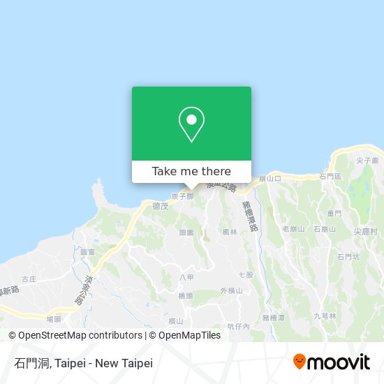 石門洞 map