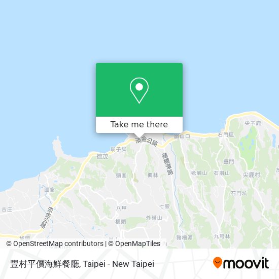 豐村平價海鮮餐廳地圖