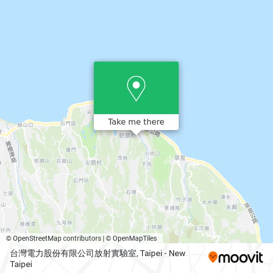 台灣電力股份有限公司放射實驗室 map